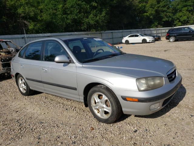 KMHDN55D52U041467 - 2002 HYUNDAI ELANTRA GLS SILVER photo 4