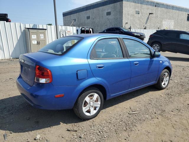 KL1TD52635B454505 - 2005 CHEVROLET AVEO BASE BLUE photo 3