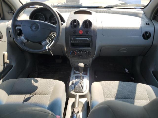 KL1TD52635B454505 - 2005 CHEVROLET AVEO BASE BLUE photo 8