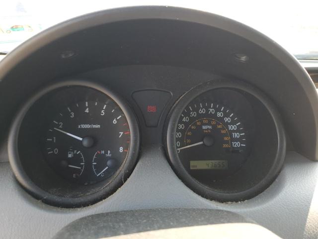 KL1TD52635B454505 - 2005 CHEVROLET AVEO BASE BLUE photo 9