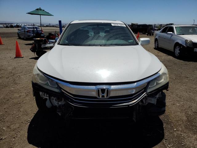 1HGCR2F87GA065624 - 2016 HONDA ACCORD EXL WHITE photo 5