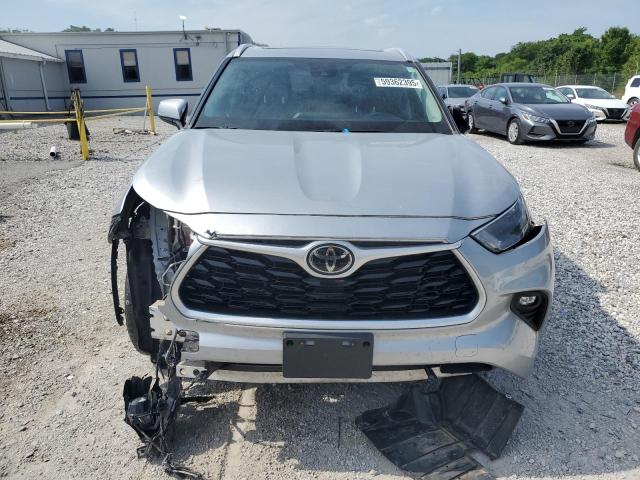 5TDGZRBH6NS201739 - 2022 TOYOTA HIGHLANDER XLE ვერცხლისფერი ფოტო 5
