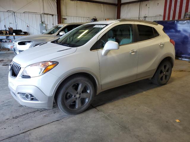 KL4CJCSB9DB175474 - 2013 BUICK ENCORE WHITE photo 1