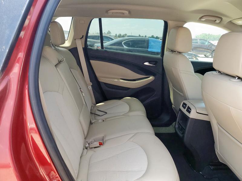 LRBFXASA2HD027124 - 2017 BUICK ENVISION PREFERRED RED photo 11