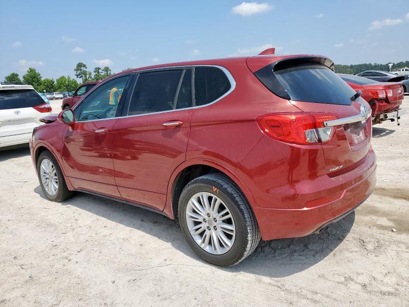 LRBFXASA2HD027124 - 2017 BUICK ENVISION PREFERRED RED photo 2