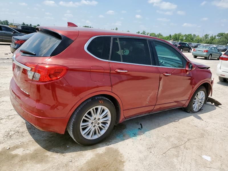 LRBFXASA2HD027124 - 2017 BUICK ENVISION PREFERRED RED photo 3