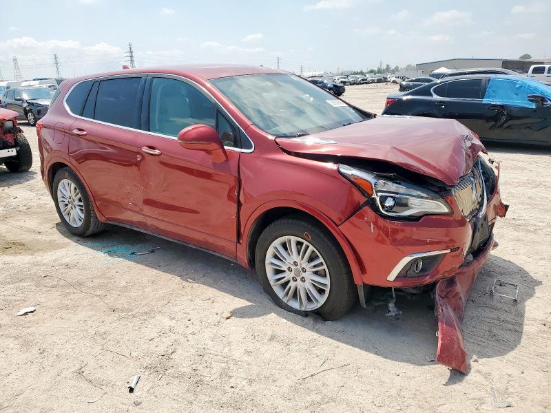 LRBFXASA2HD027124 - 2017 BUICK ENVISION PREFERRED RED photo 4