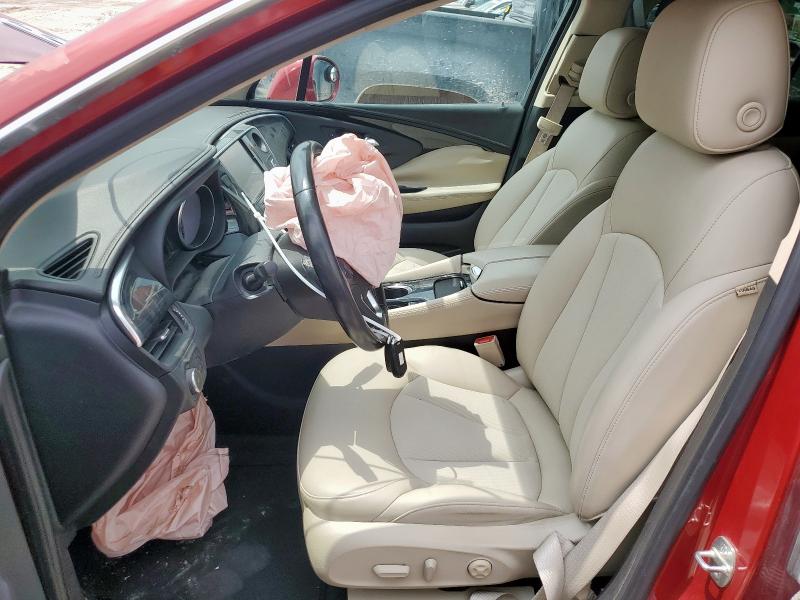 LRBFXASA2HD027124 - 2017 BUICK ENVISION PREFERRED RED photo 7