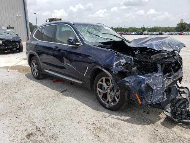 5UX53DP03P9N99376 - 2023 BMW X3 XDRIVE30I BLUE photo 4