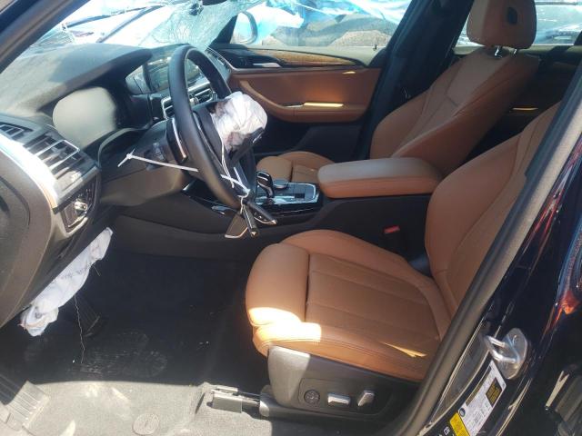 5UX53DP03P9N99376 - 2023 BMW X3 XDRIVE30I BLUE photo 7