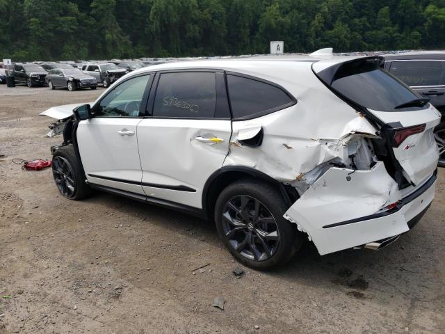 5J8YE1H09NL005543 - 2022 ACURA MDX A-SPEC WHITE photo 2