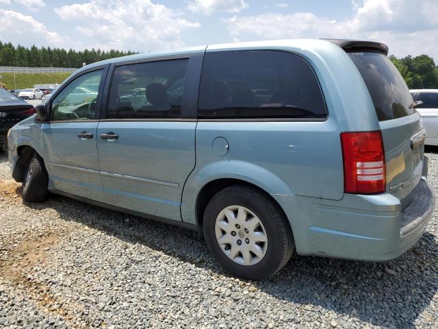 2A8HR44H48R766615 - 2008 CHRYSLER TOWN & COU LX TURQUOISE photo 2