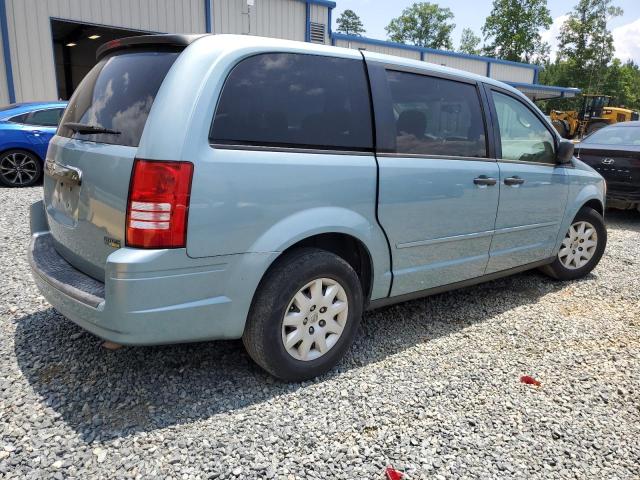 2A8HR44H48R766615 - 2008 CHRYSLER TOWN & COU LX TURQUOISE photo 3