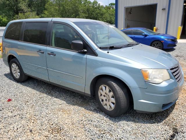 2A8HR44H48R766615 - 2008 CHRYSLER TOWN & COU LX TURQUOISE photo 4