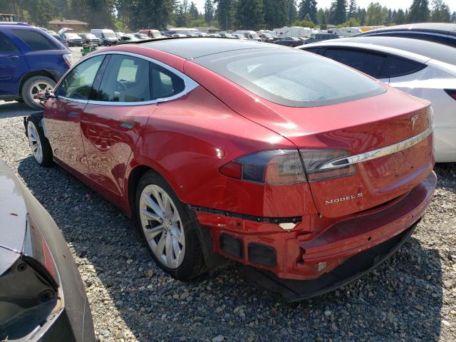 5YJSA1E22HF188653 - 2017 TESLA MODEL S Qırmızı foto 3