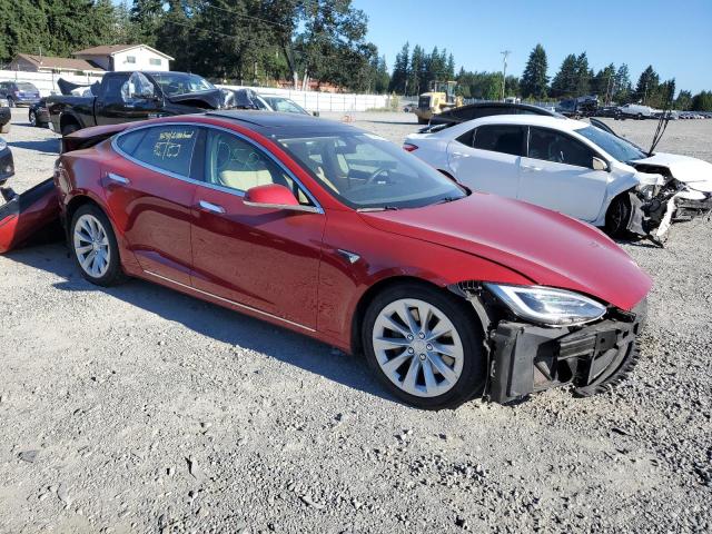 5YJSA1E22HF188653 - 2017 TESLA MODEL S Qırmızı foto 4