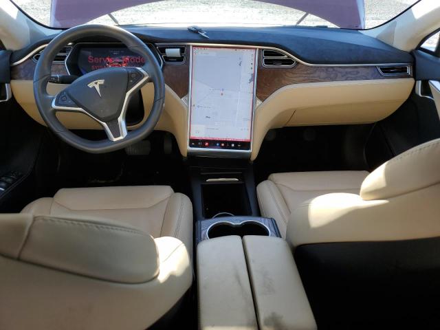 5YJSA1E22HF188653 - 2017 TESLA MODEL S Qırmızı foto 8