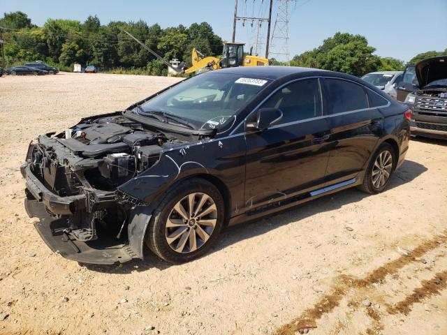 5NPE34AF2HH528063 - 2017 HYUNDAI SONATA SPORT შავი ფოტო 1