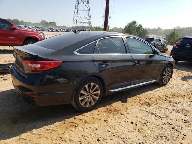 5NPE34AF2HH528063 - 2017 HYUNDAI SONATA SPORT შავი ფოტო 3
