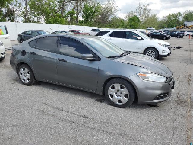 1C3CDFAA4DD226573 - 2013 DODGE DART SE ნაცრისფერი ფოტო 4