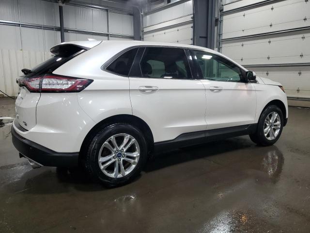 2FMTK4J88FBB10509 - 2015 FORD EDGE SEL WHITE photo 3