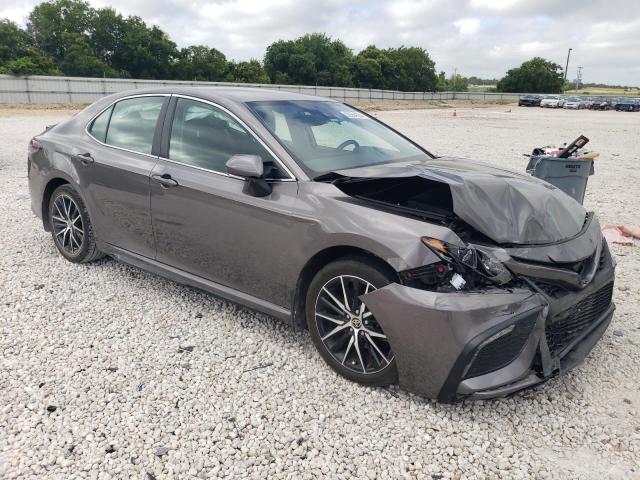 4T1T11AK7PU778343 - 2023 TOYOTA CAMRY SE NIGHT SHADE GRAY photo 4