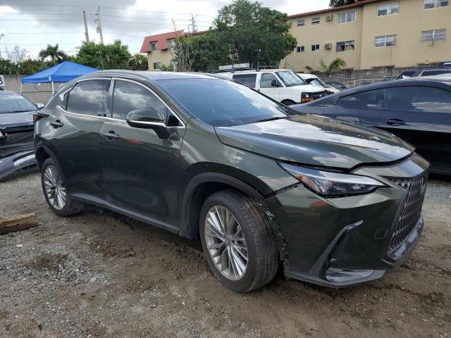 2T2GGCEZ5NC004802 - 2022 LEXUS NX 350 GREEN photo 4