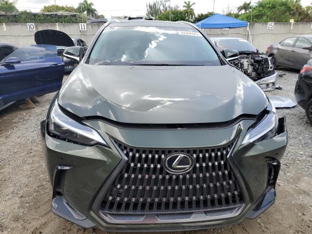 2T2GGCEZ5NC004802 - 2022 LEXUS NX 350 GREEN photo 5