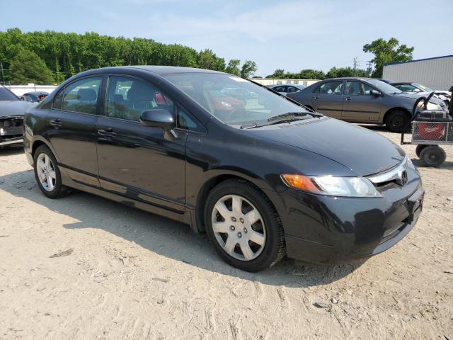 2HGFA16508H302476 - 2008 HONDA CIVIC LX 黑色 照片 4