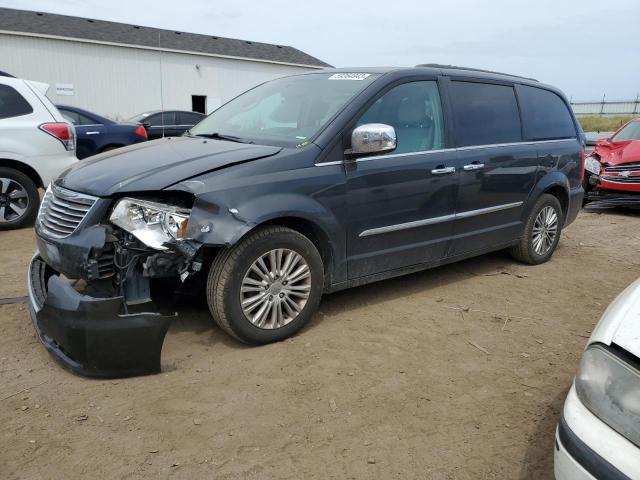 2A4RR8DG7BR801157 - 2011 CHRYSLER TOWN & COU TOURING L GRAY photo 1