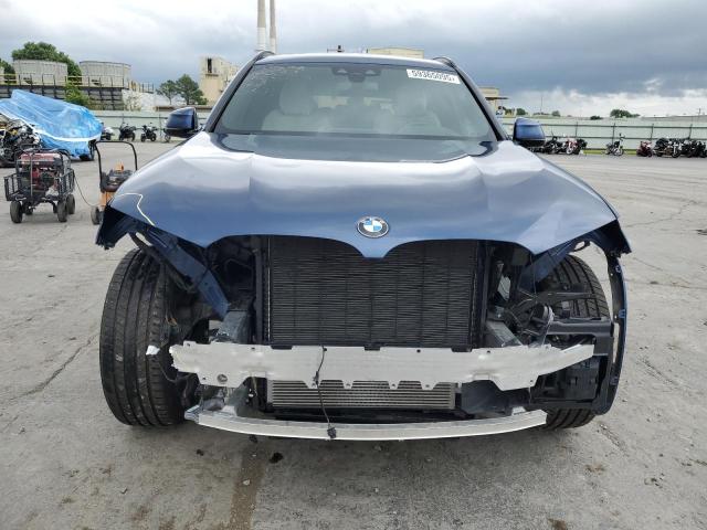 5UXTS1C01M9G71916 - 2021 BMW X3 XDRIVE30E BLUE photo 5