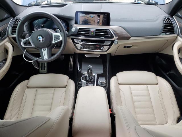 5UXTS1C01M9G71916 - 2021 BMW X3 XDRIVE30E BLUE photo 8