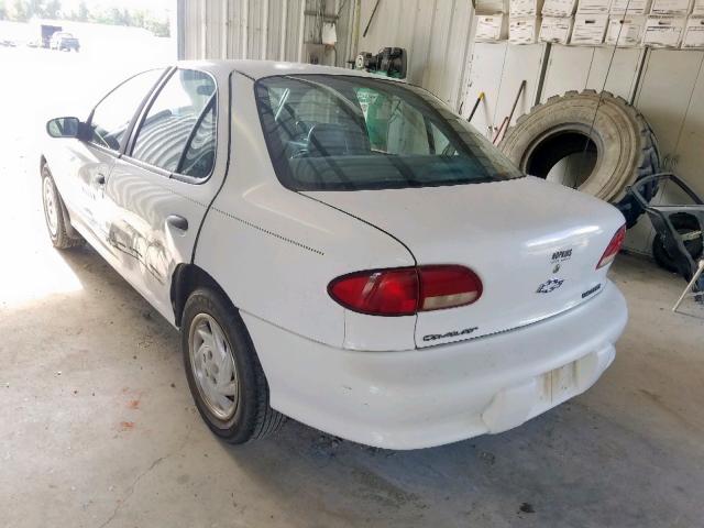 1G1JC5242W7286807 - 1998 CHEVROLET CAVALIER WHITE photo 3