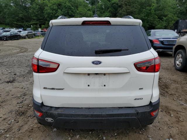 MAJ6P1UL7JC210150 - 2018 FORD ECOSPORT SE Biały zdjęcie 6