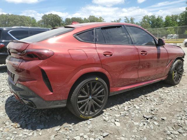5UXCY6C05P9P71806 - 2023 BMW X6 XDRIVE40I RED photo 3
