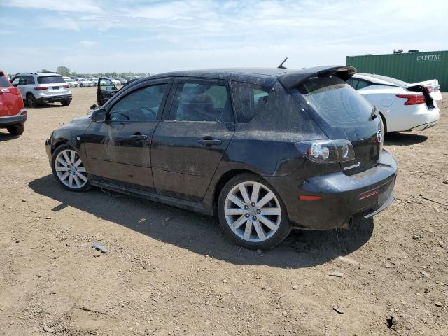 JM1BK34LX71728213 - 2007 MAZDA SPEED 3 BLACK photo 2