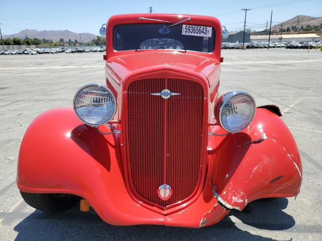 12EC121793 - 1935 CHEVROLET COUPE RED photo 5