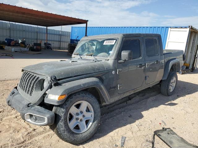 1C6HJTAG3LL179481 - 2020 JEEP GLADIATOR SPORT GRAY photo 1