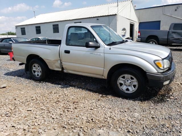 5TENL42N71Z773174 - 2001 TOYOTA TACOMA SILVER photo 4