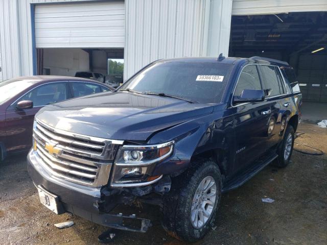 1GNSCAKC1KR108548 - 2019 CHEVROLET TAHOE C1500  LS BLUE photo 1