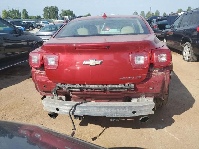 1G11J5SX0DF345405 - 2013 CHEVROLET MALIBU LTZ წითელი ფოტო 6