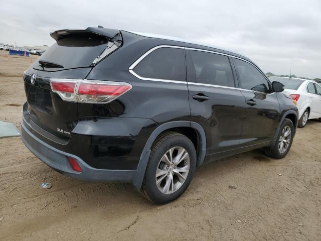 5TDJKRFH6ES065603 - 2014 TOYOTA HIGHLANDER XLE Qara foto 3
