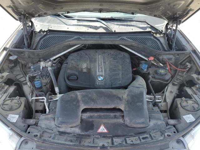5UXKS4C5XF0N09439 - 2015 BMW X5 XDRIVE35D GRAY photo 12