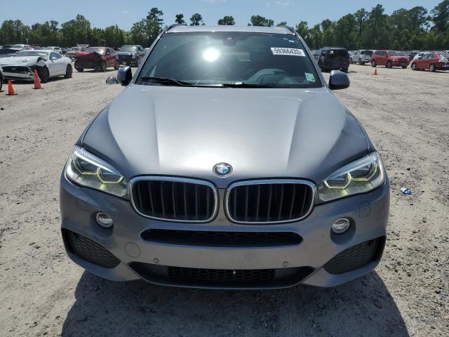 5UXKS4C5XF0N09439 - 2015 BMW X5 XDRIVE35D GRAY photo 5