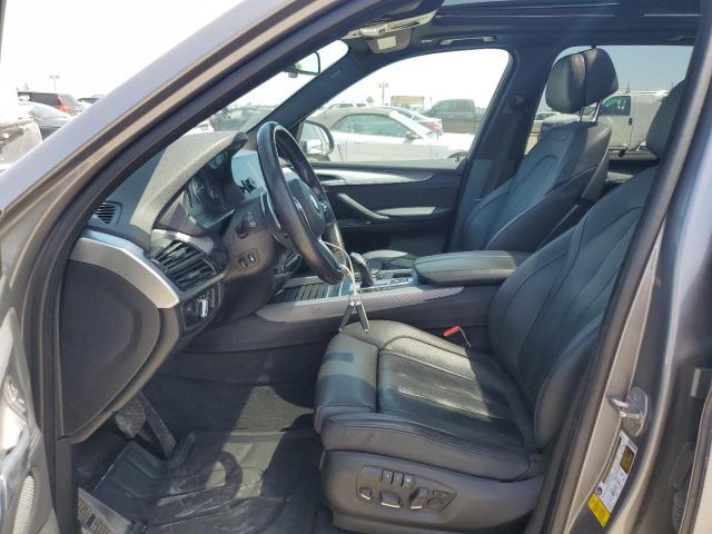 5UXKS4C5XF0N09439 - 2015 BMW X5 XDRIVE35D GRAY photo 7