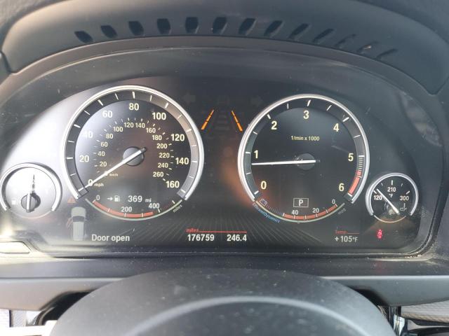 5UXKS4C5XF0N09439 - 2015 BMW X5 XDRIVE35D GRAY photo 9