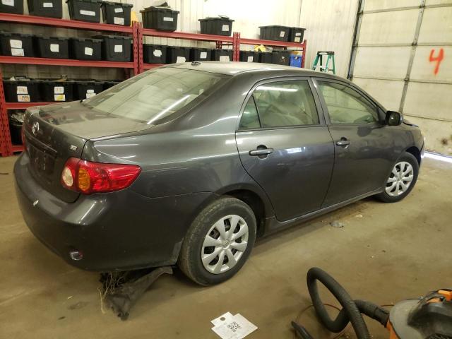 1NXBU40E89Z083288 - 2009 TOYOTA COROLLA L BASE CHARCOAL photo 3