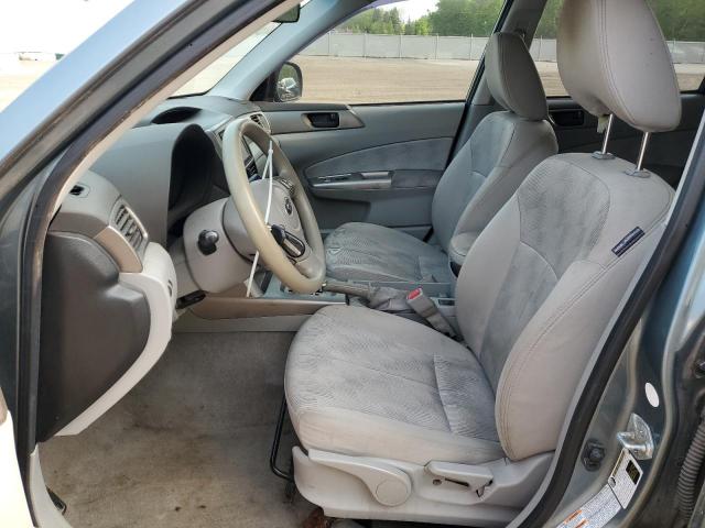 JF2SH62649H730452 - 2009 SUBARU FORESTER XS Zielony zdjęcie 7