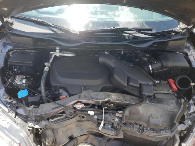 5FNRL6H96JB029400 - 2018 HONDA ODYSSEY ELITE Gris foto 12