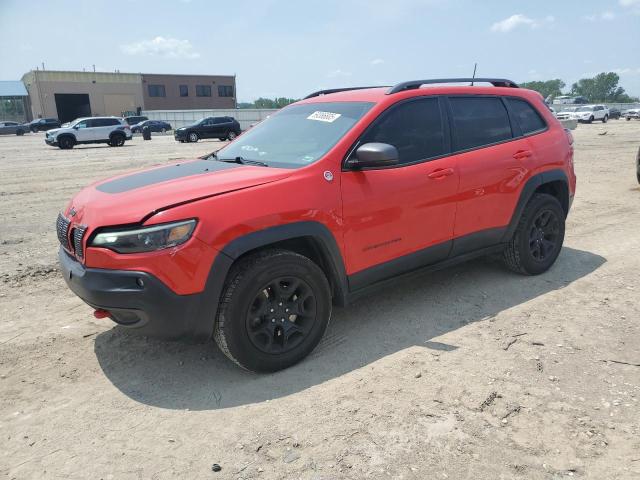 1C4PJMBXXKD236812 - 2019 JEEP CHEROKEE TRAILHAWK RED photo 1